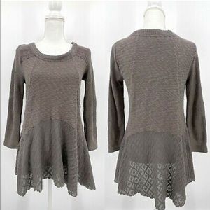 Anthropologie Meadow Rue Limay Skirted Tunic